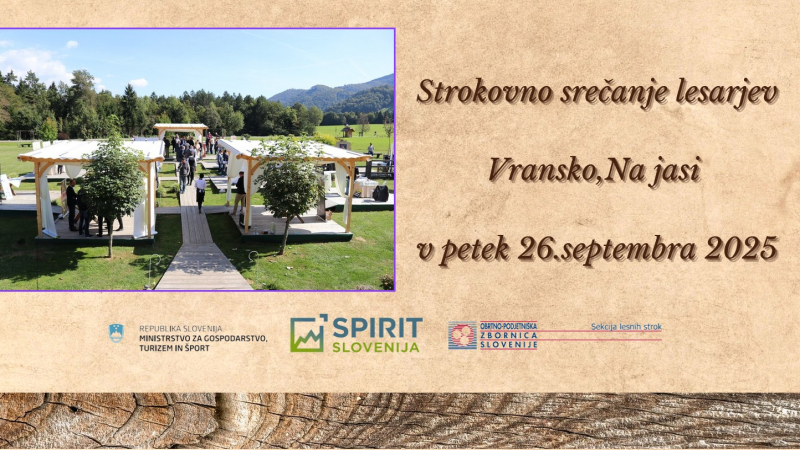 Strokovno srečanje lesarjev Slovenije