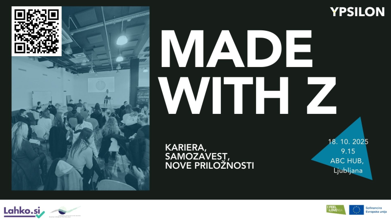 Brezplačen celodnevni dogodek za mlade: Made with Z