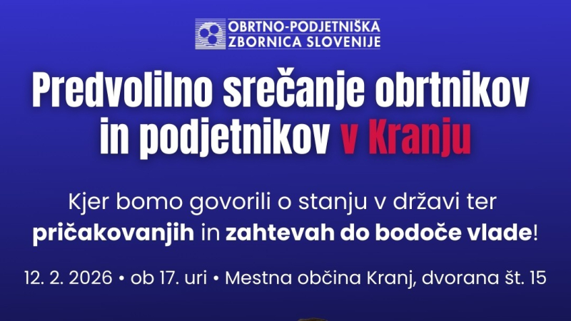 Regijsko srečanje obrtnikov in podjetnikov Gorenjske