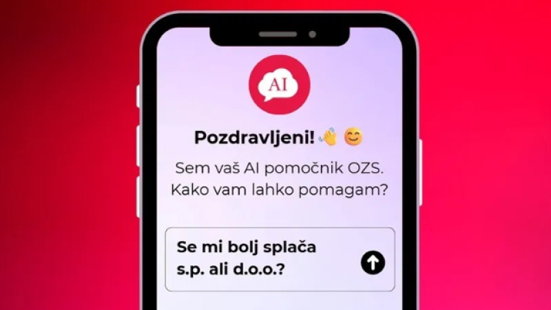 AI pomočnik OZS za hitrejše poslovne odgovore