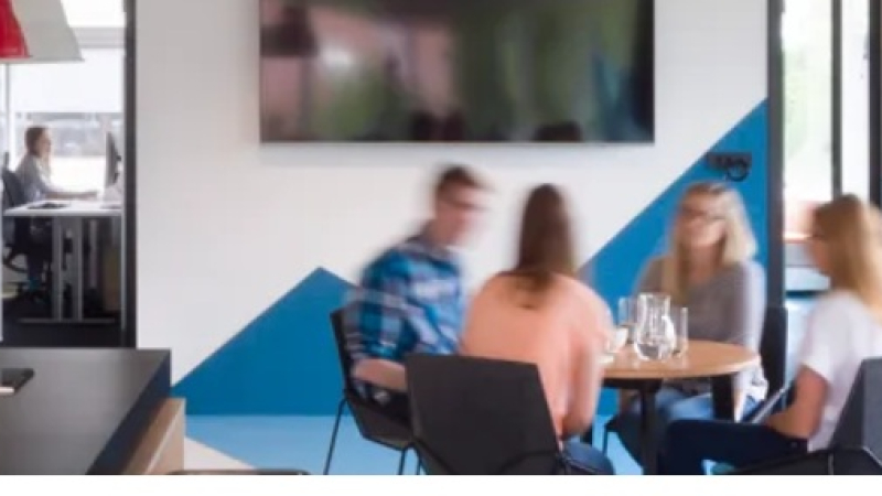 Coworking v Škofji Loki pri Optiwebu