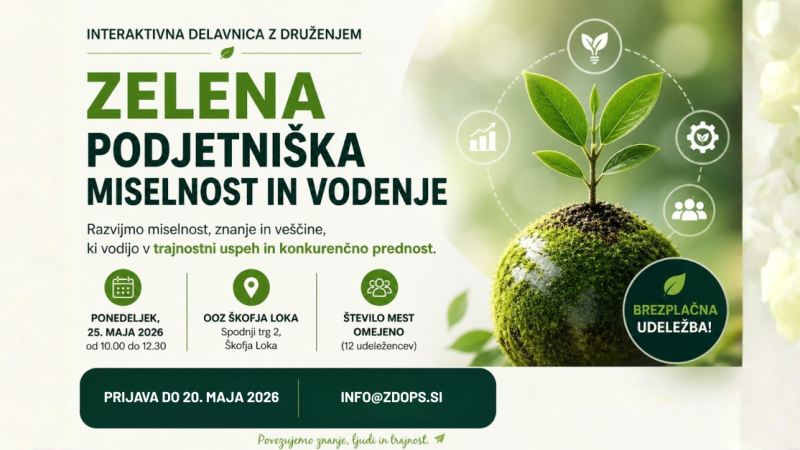 Zelena podjetniška miselnost in vodenje