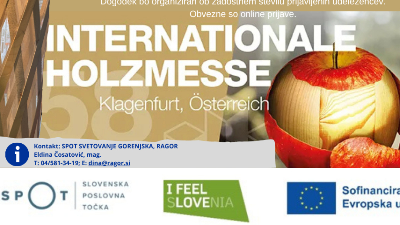 Obisk Mednarodnega lesnega sejma v Celovcu