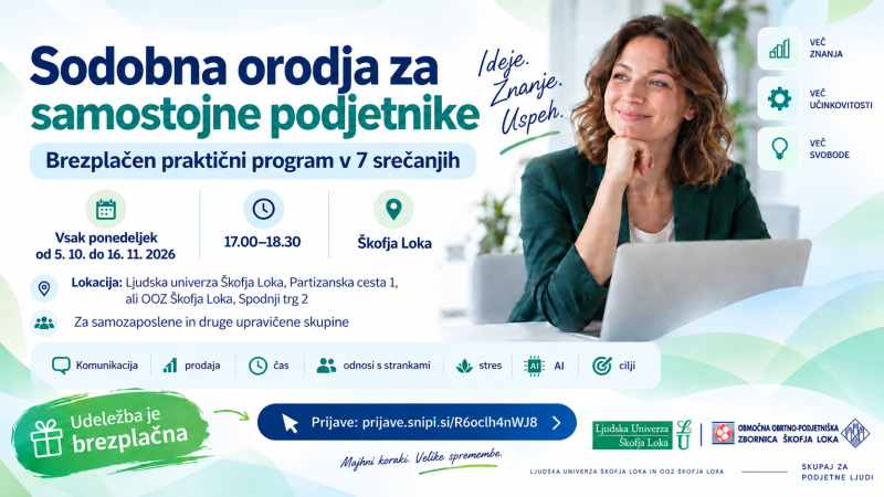 Sodobna orodja za samostojne podjetnike 