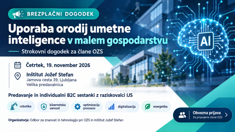 Uporaba umetne inteligence v malem gospodarstvu
