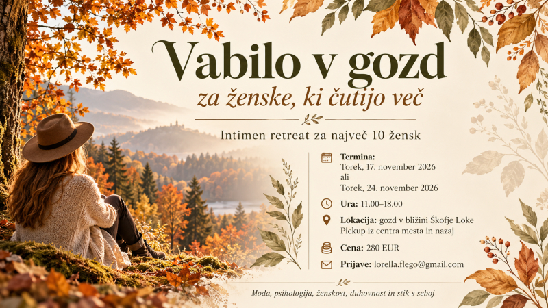 Lorella Flego novembra pripravlja posebno srečanje za ženske